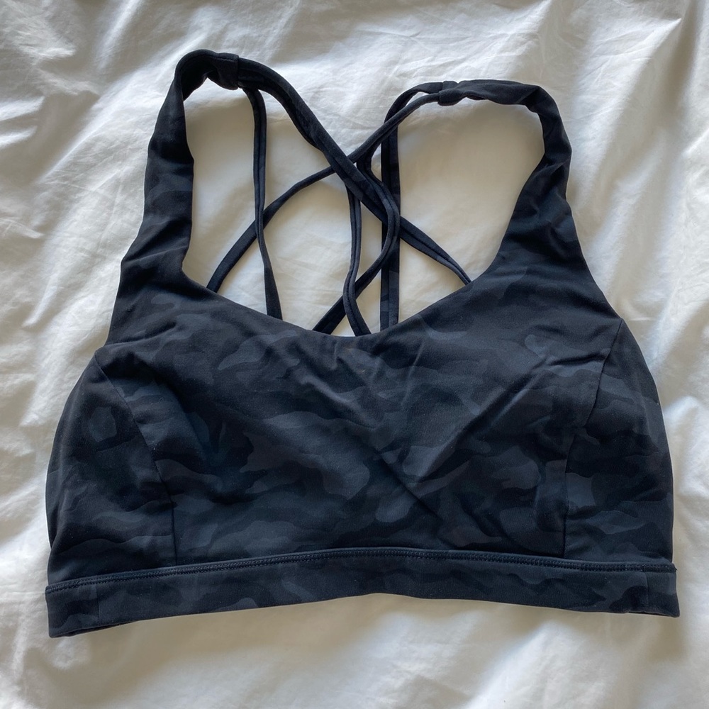 Lululemon Camo Energy Bra